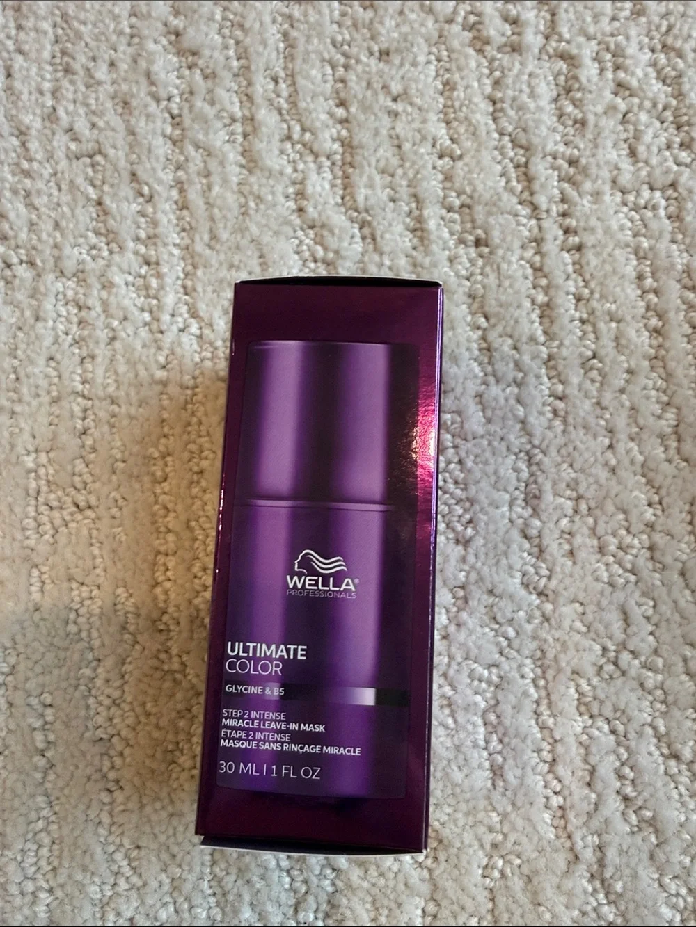 Wella ULTIMATE COLOR Miracle Leave-In Mask 1oz $25